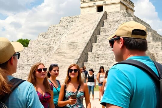 Full Day Tour Chichen Itza Cenote Suytun Ikkil and Valladolid
