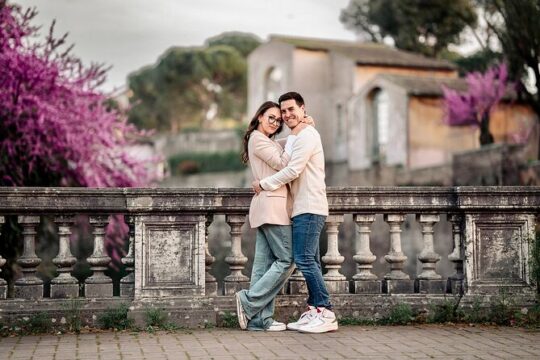 Rome Villa Borghese Sunset Photoshoot plus Reel