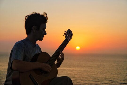 Barcelona Sunset Private Sailing and Live Spanish Guitar