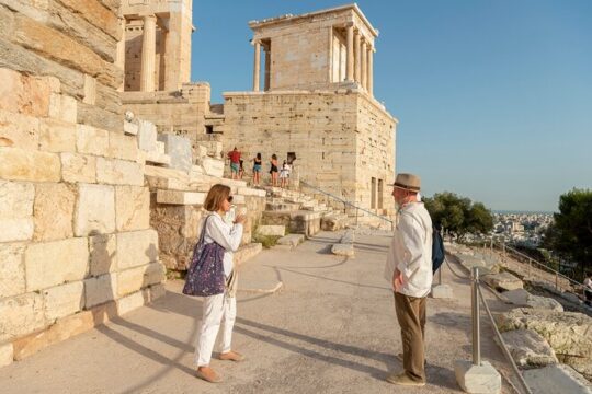 Acropolis Private Tour with Gourmet Food Wine or Olive Tasting