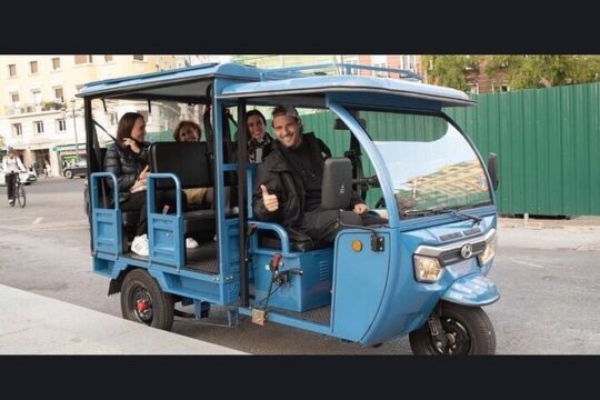 Madrid Elemental Tuk Tuk City Tour