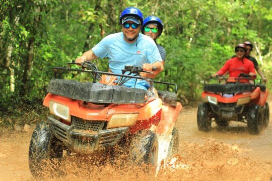 Maya ATV with Cenote and Zipline from Tulum