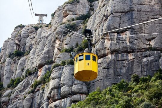 Aeri de Montserrat Round Trip Ticket Audio City Tour