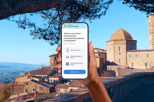 Interactive Tour Volterra Discover while having fun