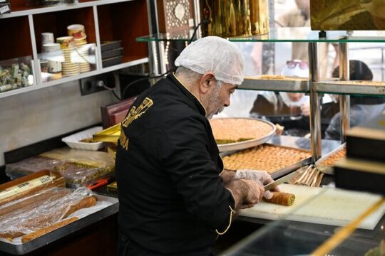 Private Walking Food Tour in Istanbul