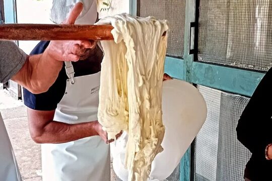 Private Tour in Castelbuono with Cheese Farm Experience