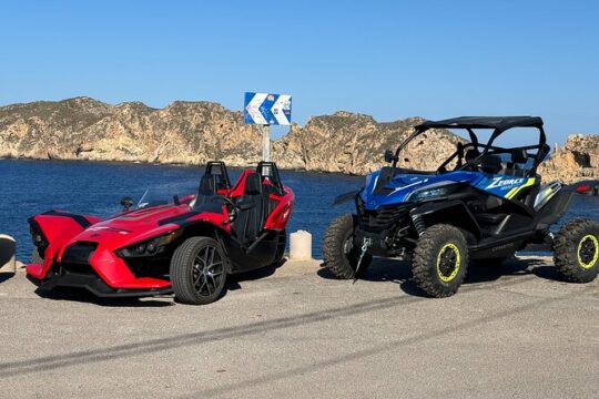 Drive your Formula One and Buggy Combo Tour in Mallorca