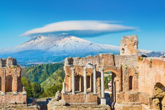 Sicily Gems Taormina and Savoca Tour from Messina Cruise Port
