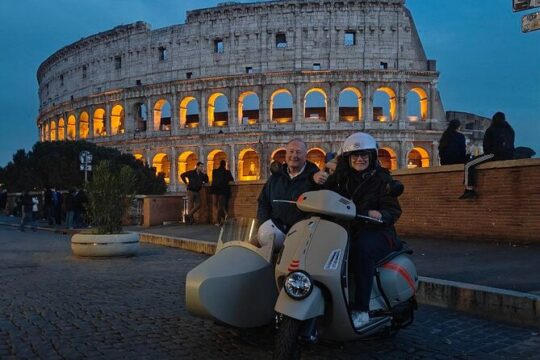Vespa Sidecar Tour Rome by Night