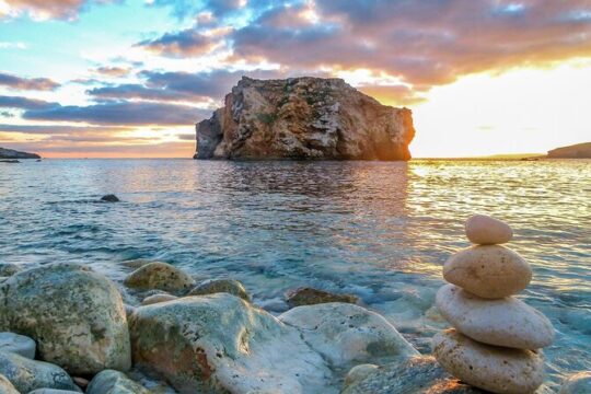 Cruise to Ħalfa Rock, Blue Lagoon, Crystal Lagoon and Caves