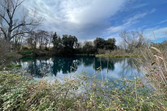Private canoe tour on the River Cavata high sources