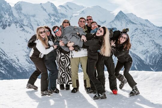 Chamonix Fun Ski or Snowboard Photoshoot Feel Like A Pro