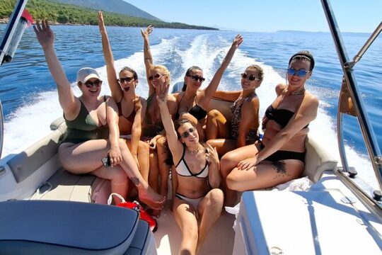 Exclusive Hvar Boat Tour Pakleni Island Red Rocks and Sunset tour