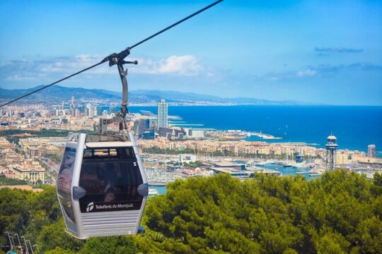Ticket to Montjuic Castle with Cable Car in Barcelona