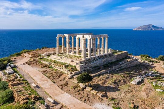 Morning Tour of Cape Sounion, Temple of Poseidon & Athens Riviera