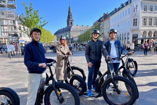 Electric Scooter Kick Bike 1 Hour Guided Tour of Copenhagen