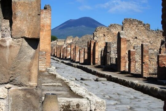 Private tour in Fiat 500/600 Pompeii and Vesuvius