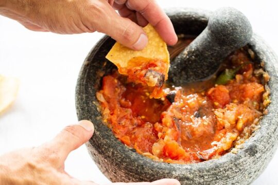 Mexican Salsas, Handmade Tortillas and Picaditas Cooking Class