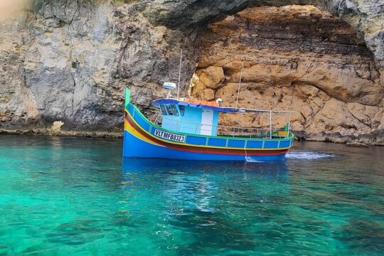 Comino Malta Blue Lagoon Cave Boat Tour