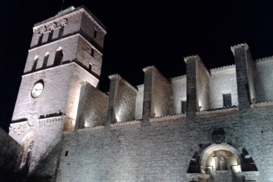 Ibiza Night Tour with Transfer to Dalt Vila and Free Time