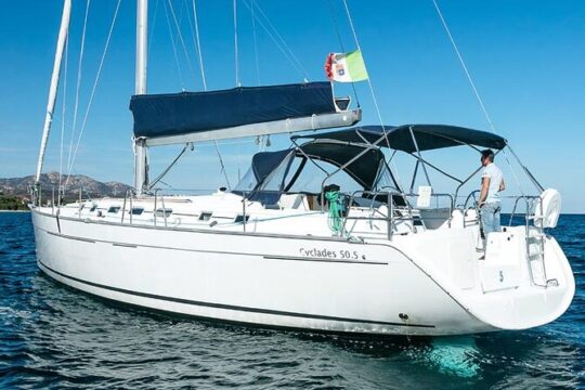 Costa Smeralda a unique experience on a 15 meter Sailboat
