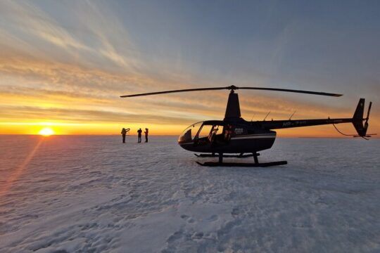 Private Helicopter Tour - Volcanoes and Glaciers in Iceland