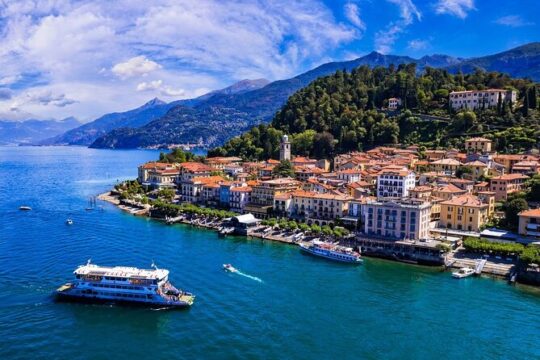 From Milan: Half Day Lake Como Afternoon Tour with Boat Cruise