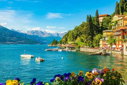 Lake Como Milan Departure with Scenic Views and Cruise