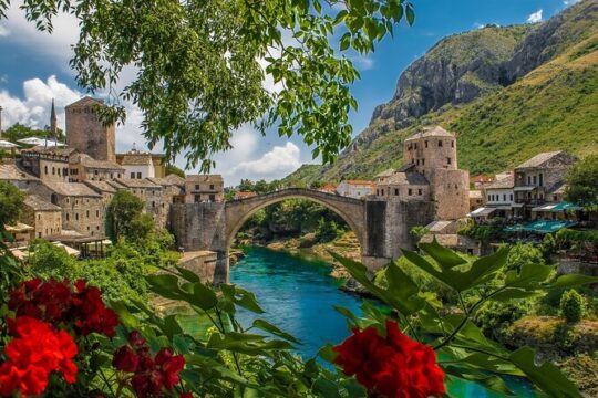 Mostar Waterfalls Boutique tour from Korcula Lunch Included