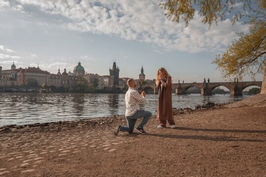 Prague Surprise Proposals and Portrait Photoshoot