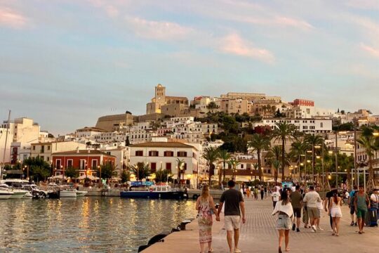 Guided Night Tour of Dalt Vila Ibiza with Copa de Sangría