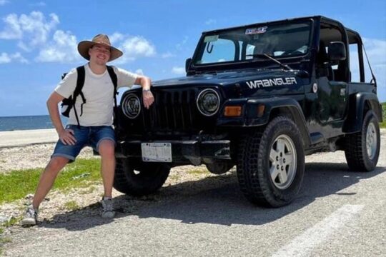 Jeep Tour to Jade Cavern Snorkeling and Lunch