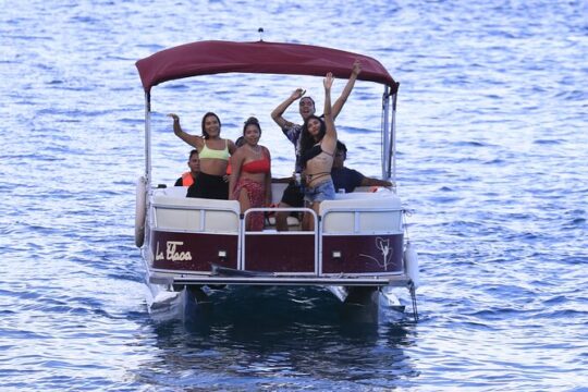 Private Lagoon Escape Pontoon Just for You