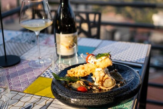 Sicilian Cuisine Class and Lunch with Sea View