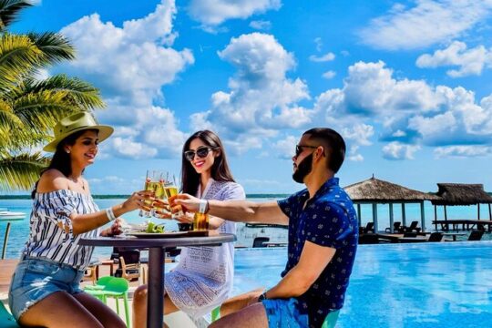 Bacalar Experience and Full Beach Club Access from Costa Maya