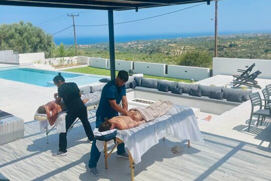 Villa Spa Experience in Rethymno Crete for 4 up to 15 Guests