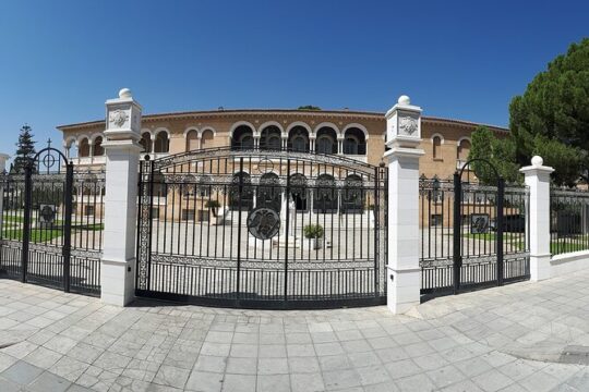 Nicosia the capital of Cyprus from Paphos