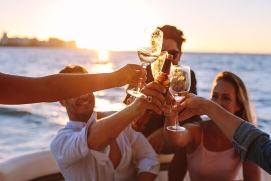 Capri Sunset Cruise Relax Crystal Waters Views