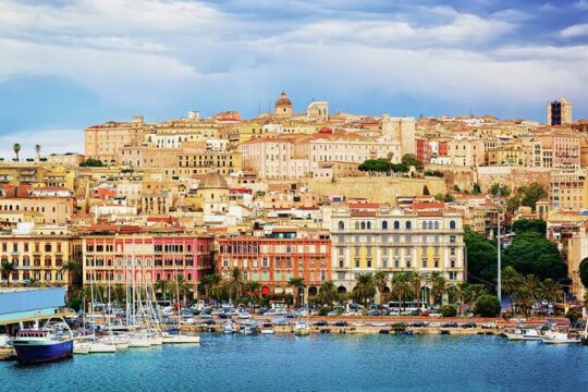 Historical and Gourmet Walking Tour in Cagliari from Cruise Port