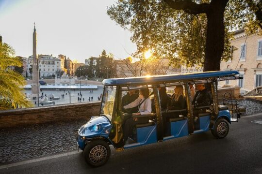 Rome on Wheels: Premier Golf Cart Tours