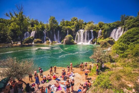Refreshing Half Day at Kravica Waterfalls