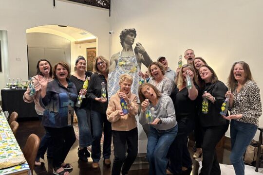 Authentic Limoncello Making Experience and Bottle Painting