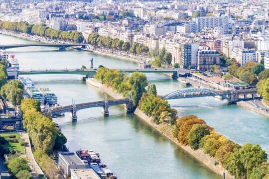 Arc de Triomphe Entry and Seine River Cruise Ticket