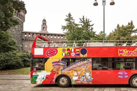 Hop-On Hop-Off Bus Tour in Milan Panoramic Icons Aboard