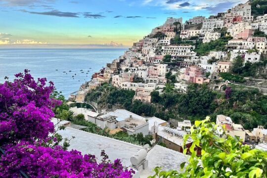 Positano Sorrento and Pompeii Tour