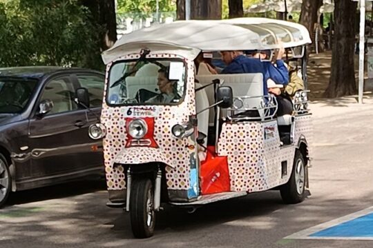 Monumental Madrid Sightseeing Tuk Tuk Tour