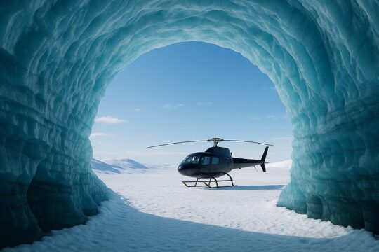 Ice cave Tour with Helicopter
