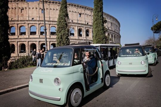 Topolino Dolce Vita City Tour 4 Hour with Electric Vehicle