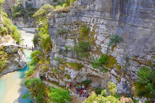 Pack Rafting in Berat,hike to Bogova Waterfall