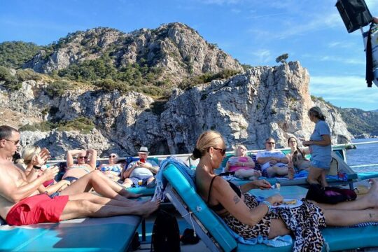 Marmaris Amos Beach Tour by Boat